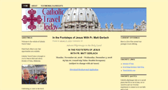 Desktop Screenshot of catholictraveltoday.com